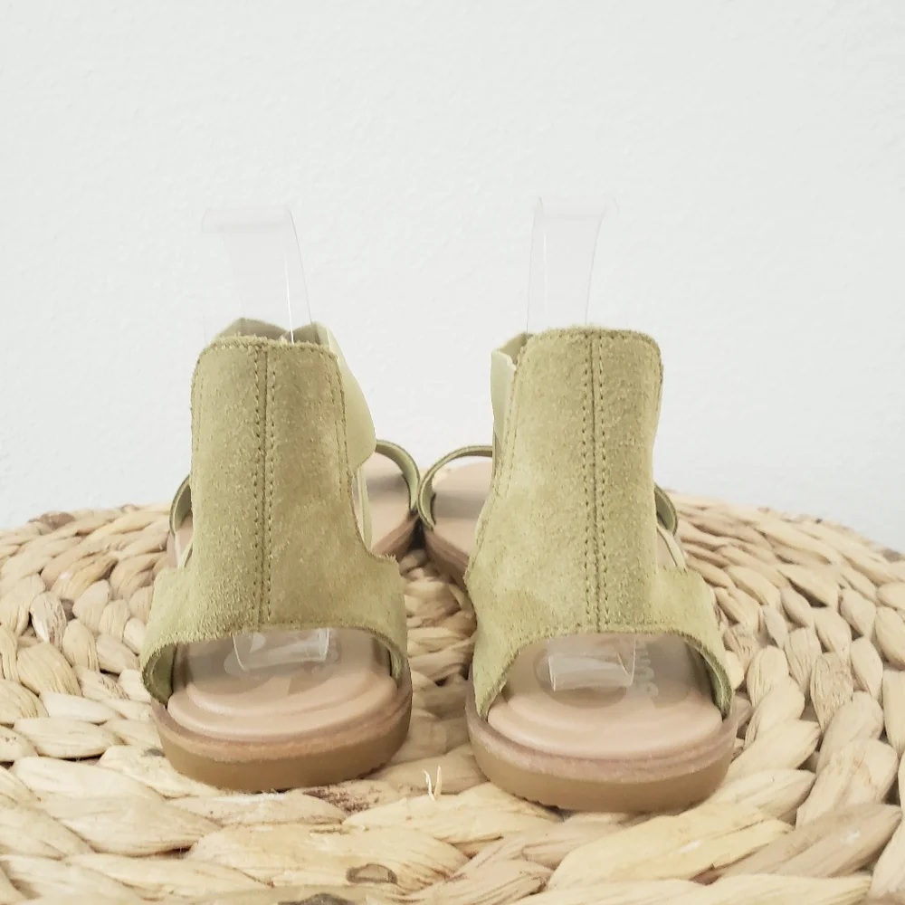 Sorel Women's Ella Green Sandal Size 11 - Picture 5 of 9